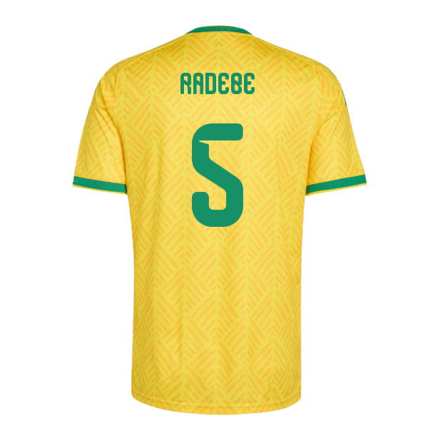 2026-2027 South Africa Home Shirt (Radebe 5)-SoccerKits Hub | Buy Soccer Jerseys Online